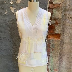 MALO Cashmere Knitted Sleeveless Tank Top